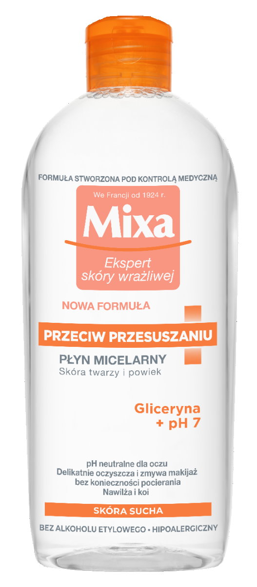 Mixa Przeciw Przesuszaniu - płyn micelarny 400ml