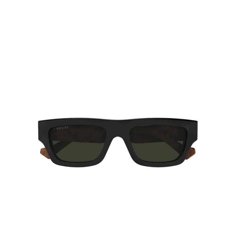 Kwadratowe Okulary Przeciwsłoneczne dla Mężczyzn Gucci