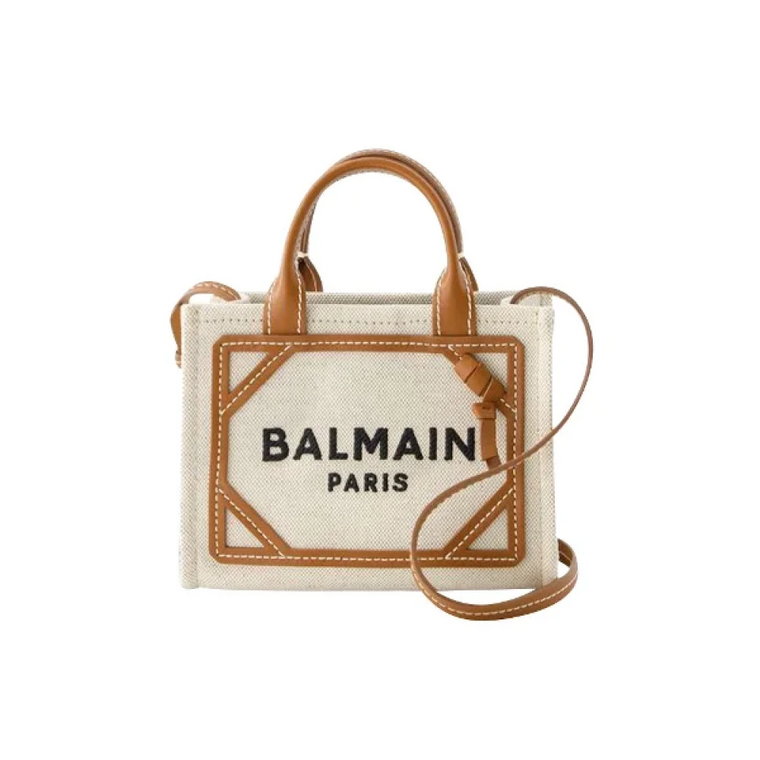 Pre-owned Canvas shoulder-bags Balmain Pre-owned