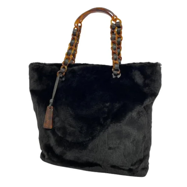 Pre-owned Fur totes Chanel Vintage