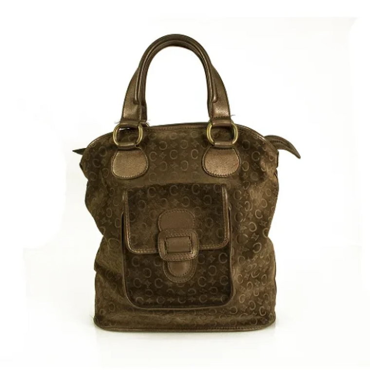 Pre-owned Suede celine-bags Celine Vintage