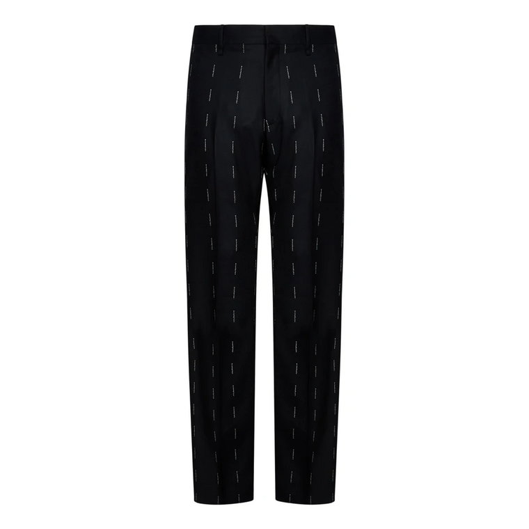 Czarne Spodnie z Nazwą Stylu/Modelu Givenchy