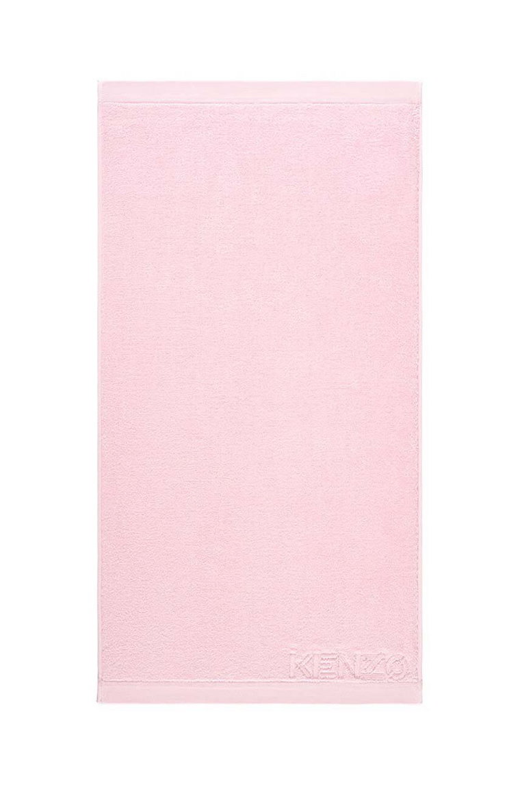 Kenzo mały ręcznik bawełniany Iconic Rose2 55x100 cm