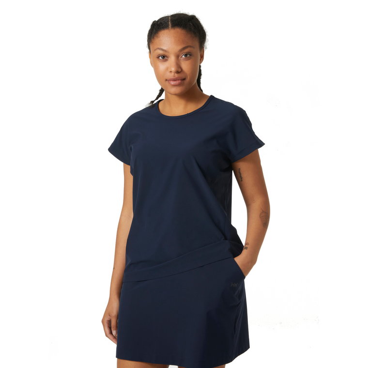 Damska koszulka Helly Hansen Thalia Summer Top navy - S