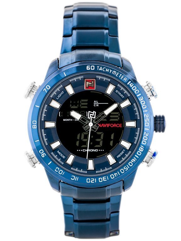 ZEGAREK MĘSKI NAVIFORCE - NF9093 (zn041f) - blue + BOX