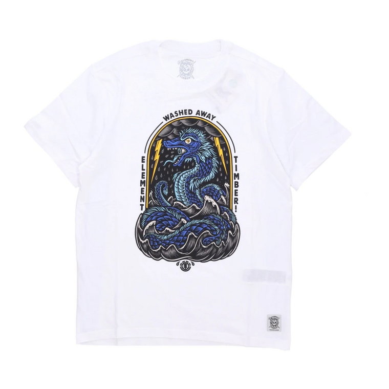 Timber Optic White Streetwear Tee Element