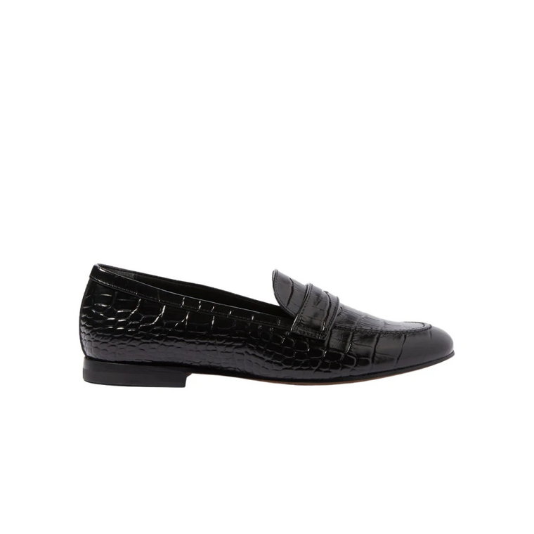 Valeria Cocco Loafers w stylu krokodyla Scarosso