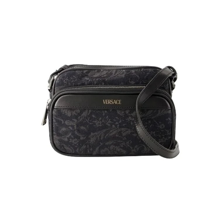 Canvas shoulder-bags Versace