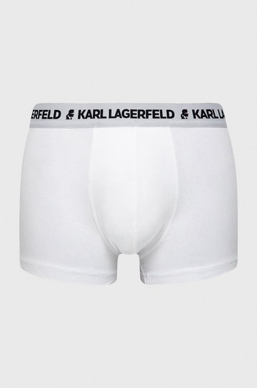 Karl Lagerfeld Bokserki (3-pack) 211M2102 męskie kolor biały