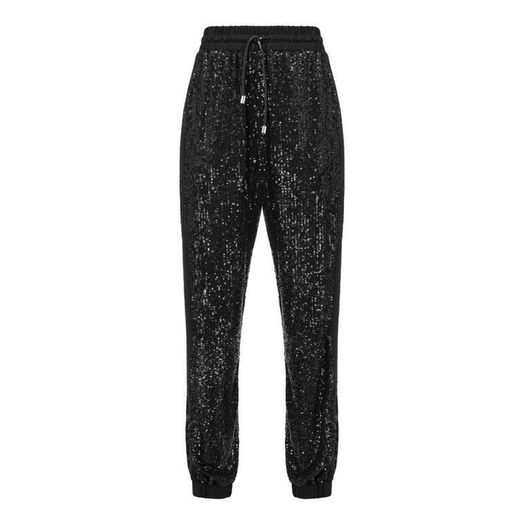 Lambada Jogging Full Paillettes Jacquard Pinko