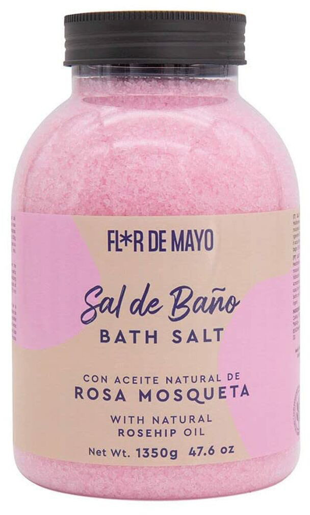 Sól do kąpieli Flor De Mayo Sal De Bano Rosa Mosqueta 1350 g (8428390075620). Sól do kapieli
