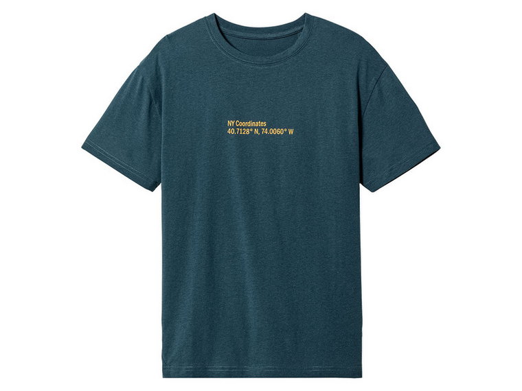 pepperts! T-shirt chłopięcy z bawełną (146/152, Szary/niebieski)