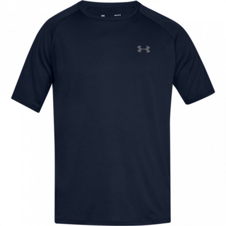 Męska koszulka treningowa UNDER ARMOUR Tech 2.0 SS Tee - granatowa