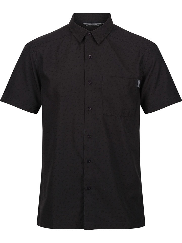 Regatta Koszula funkcyjna "Mindano VII" w kolorze czarnym