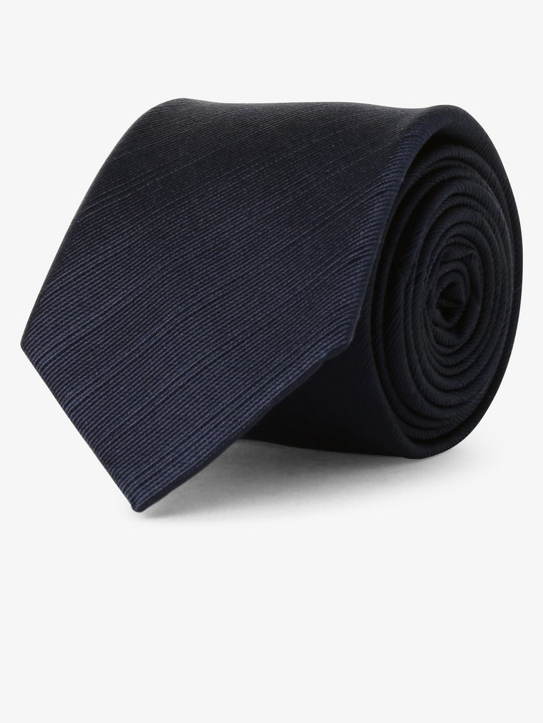 Andrew James - Krawat jedwabny męski, niebieski