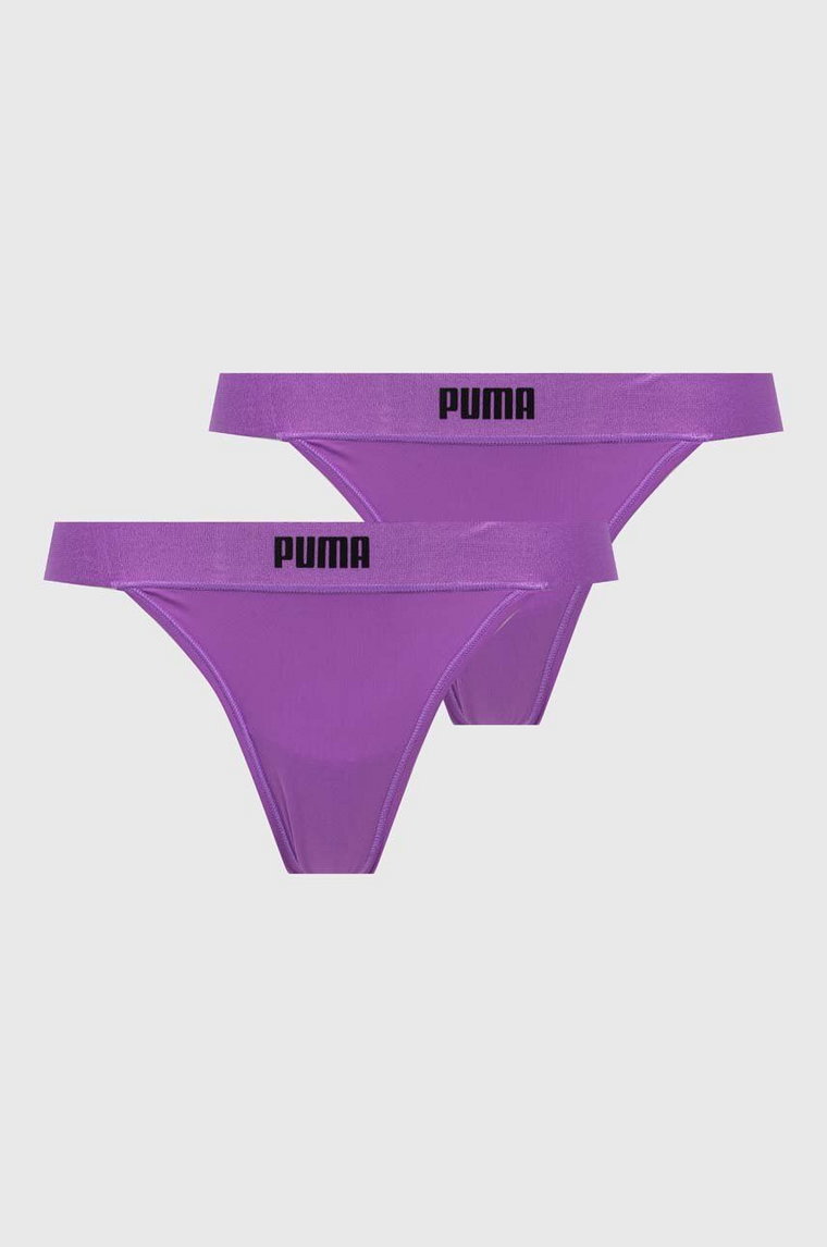 Puma stringi 2-pack kolor fioletowy 938314