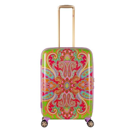 Oilily Travel 4 kółka Walizka kabinowy 55 cm green flash