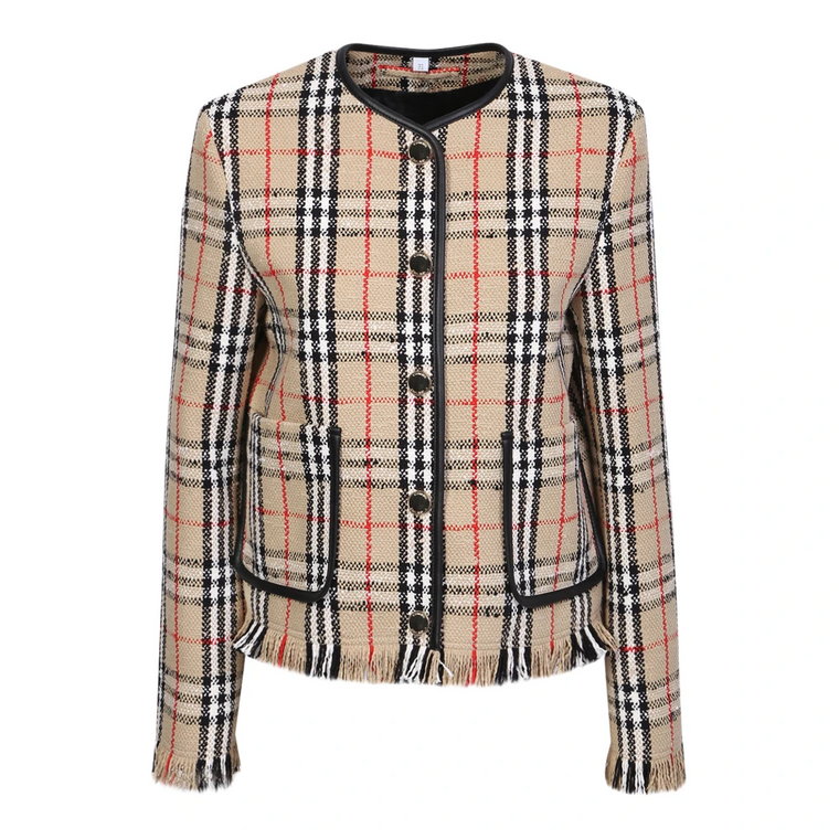 Vintage Check Cardigan Burberry