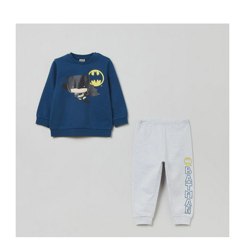 Piżama dziecięca (bluza + spodnie) OVS 1895520 98 cm Niebieska (8052147291713). Piżamy chłopięce
