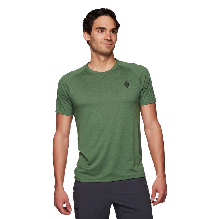 Męska koszulka Black Diamond Lightwire Tech T-shirt arbor green - XL