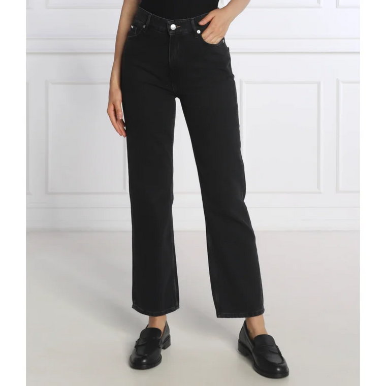 BOSS BLACK Jeansy STRAIGHT CROP 4.0 | Straight fit