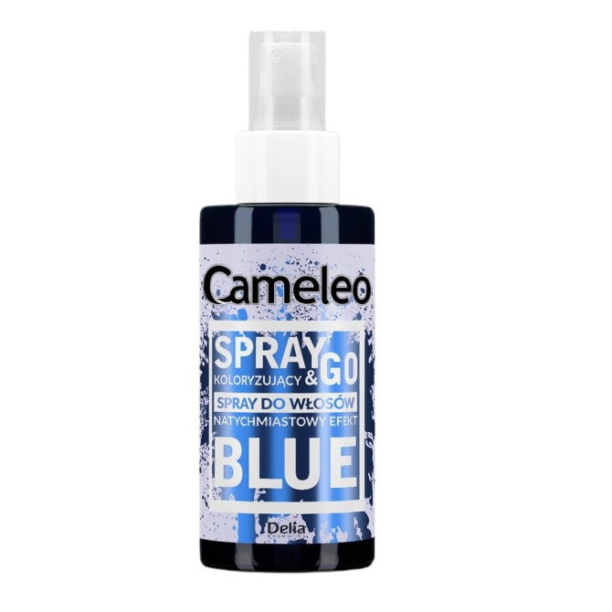 Cameleo Spray &amp; Go koloryzujący spray do włosów Blue 150ml