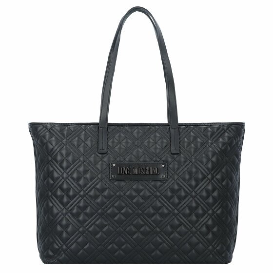 Love Moschino Quilted Shopper Bag 36 cm black2