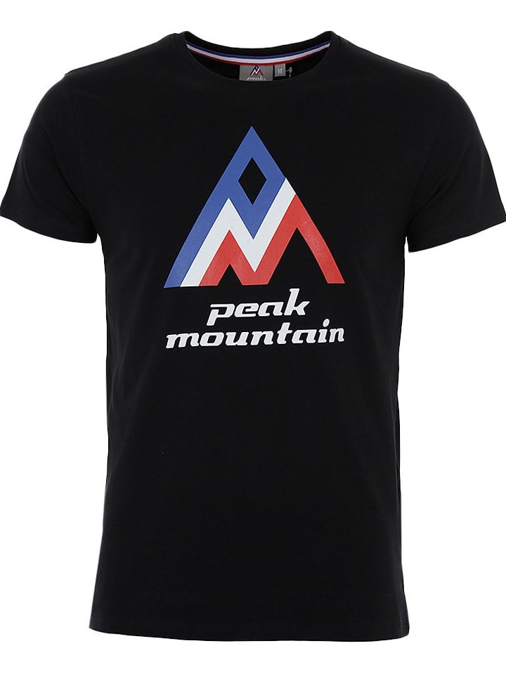 Peak Mountain Koszulka w kolorze czarnym