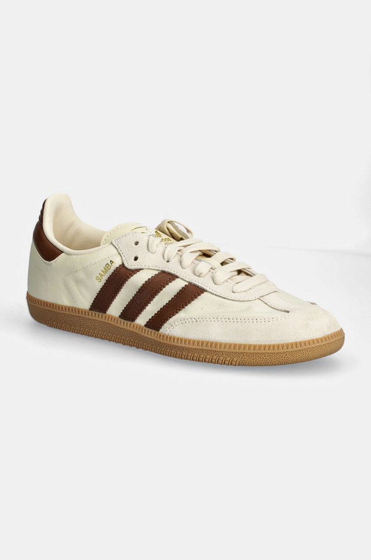 adidas Originals sneakersy Samba OG kolor beżowy ID1447