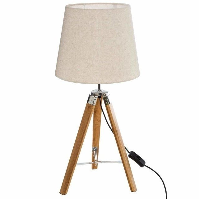Lampa stołowa TRINO : Kolor - Beżowy