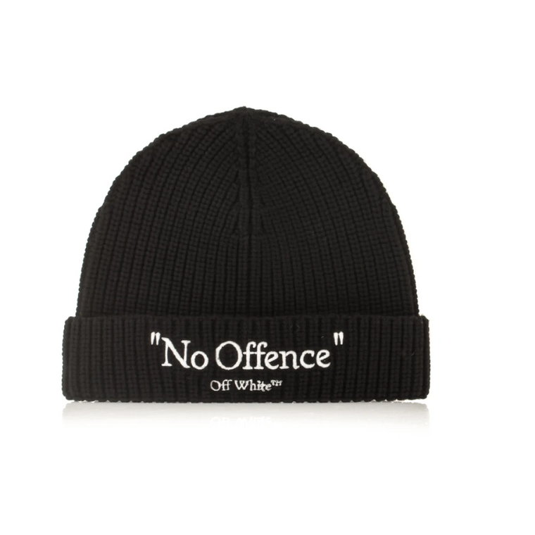 Klasyczna Czapka Beanie - No Offence Off White