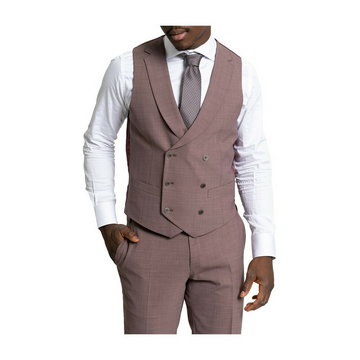 CC Collection Corneliani, Sleeveless Fitted Waistcoat Fioletowy, male,