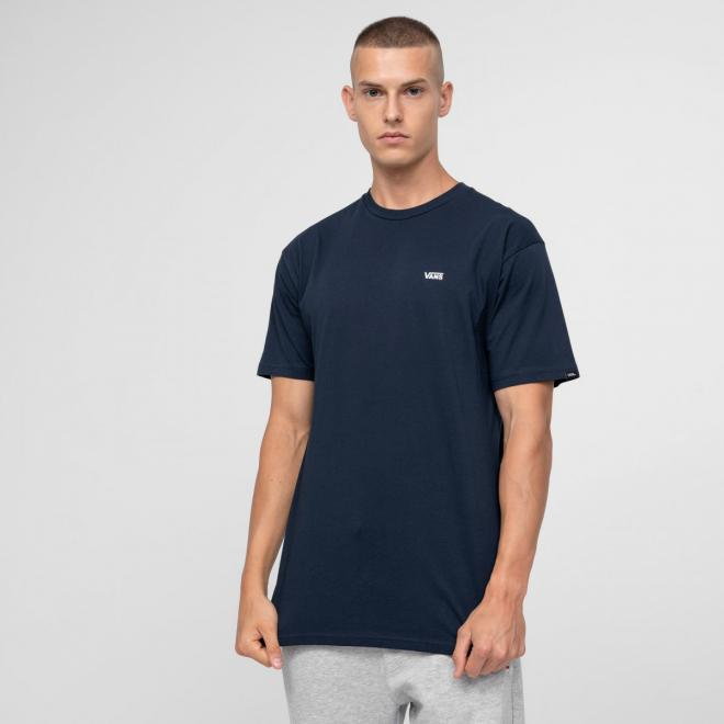 Męski t-shirt basic VANS Left Chest Logo - granatowy