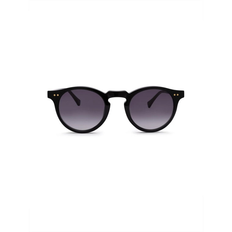 Malibu Sunglasses - Grey Gradient on Black Nialaya