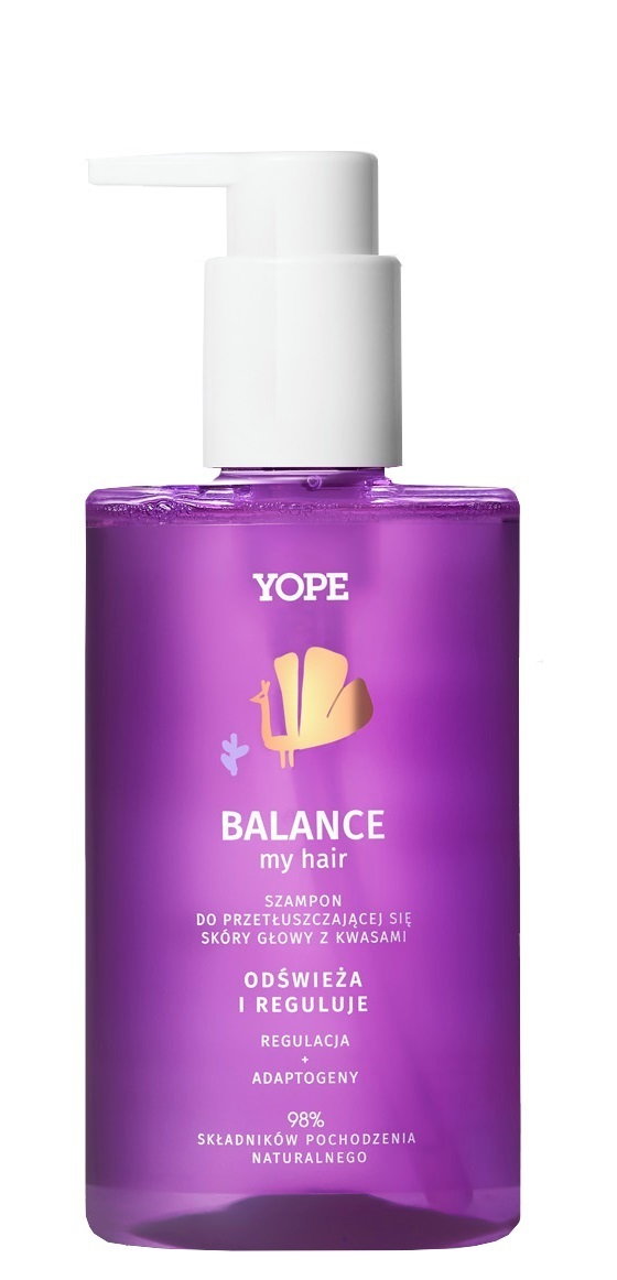 Yope - Szampon Balance włosy przetłuszczające się 300 ml