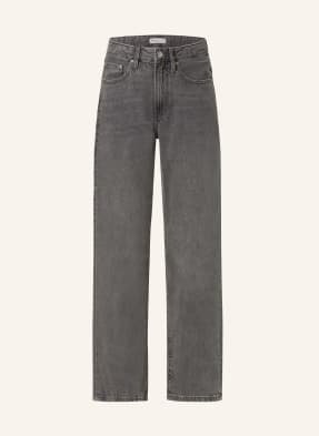 Gina Tricot Jeansy Straight grau