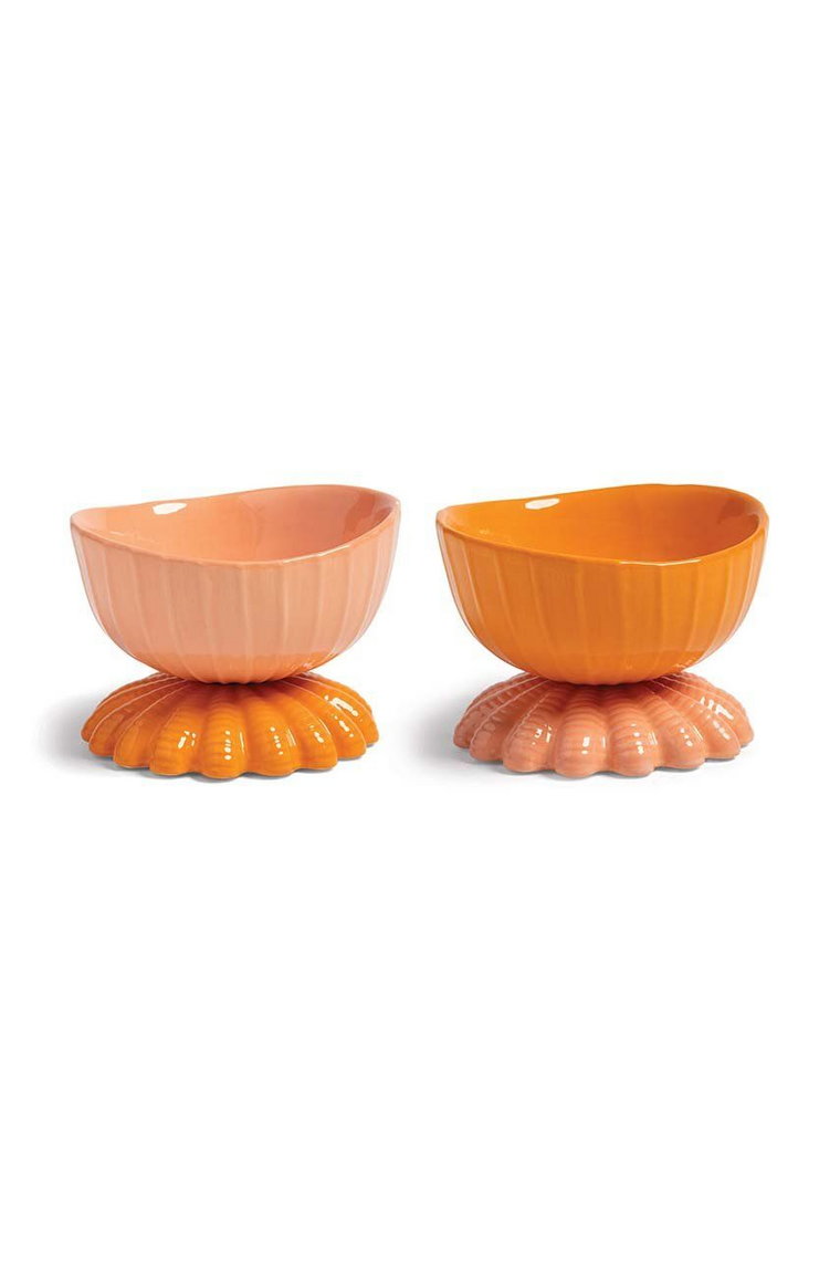 &k amsterdam miska Coupe Clam Orange 2-pack