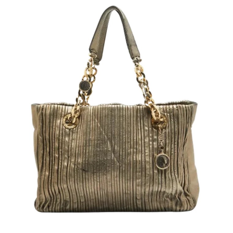 Pre-owned Leather totes Bvlgari Vintage