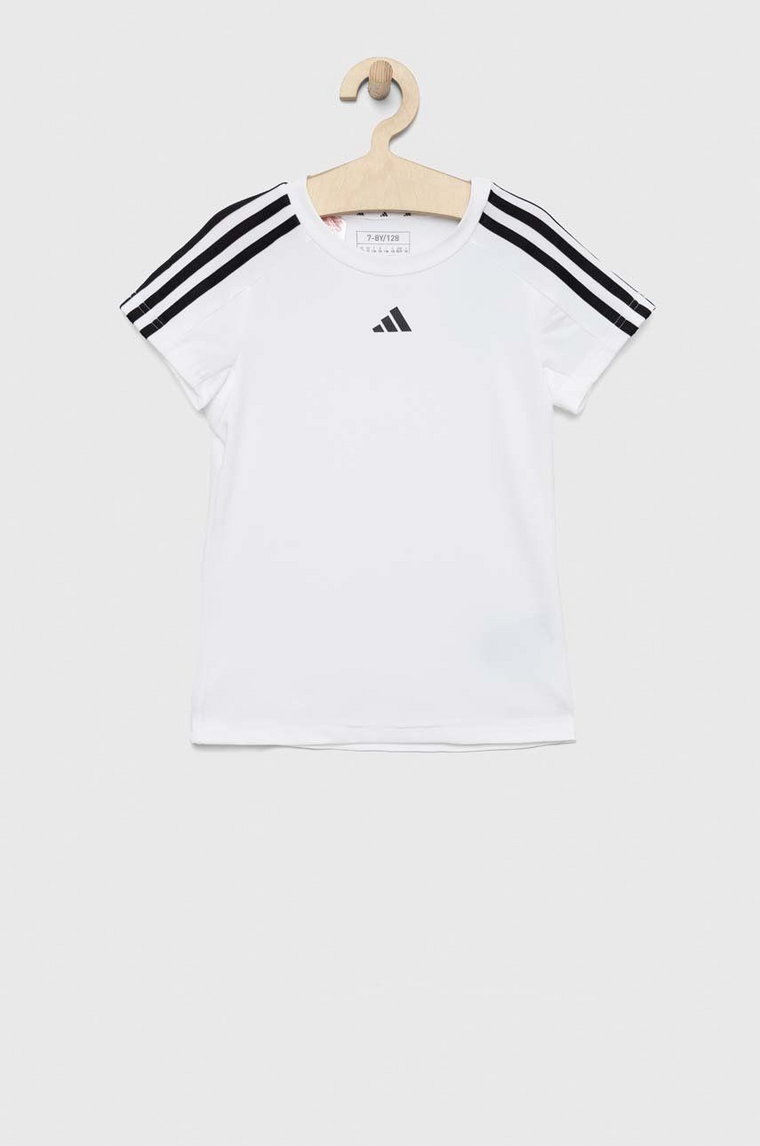 adidas t-shirt dziecięcy G TR-ES 3S kolor biały