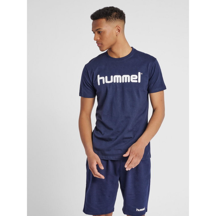 Koszulka sportowa z krótkim rękawem męska Hummel Cotton Logo