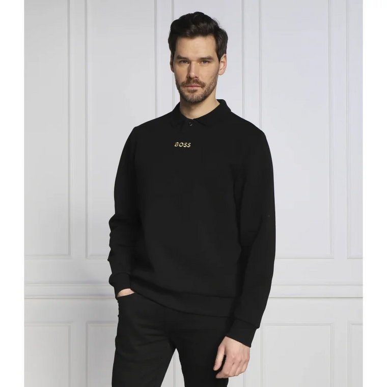 BOSS GREEN Polo Pirax Gold 10243030 01 | Relaxed fit