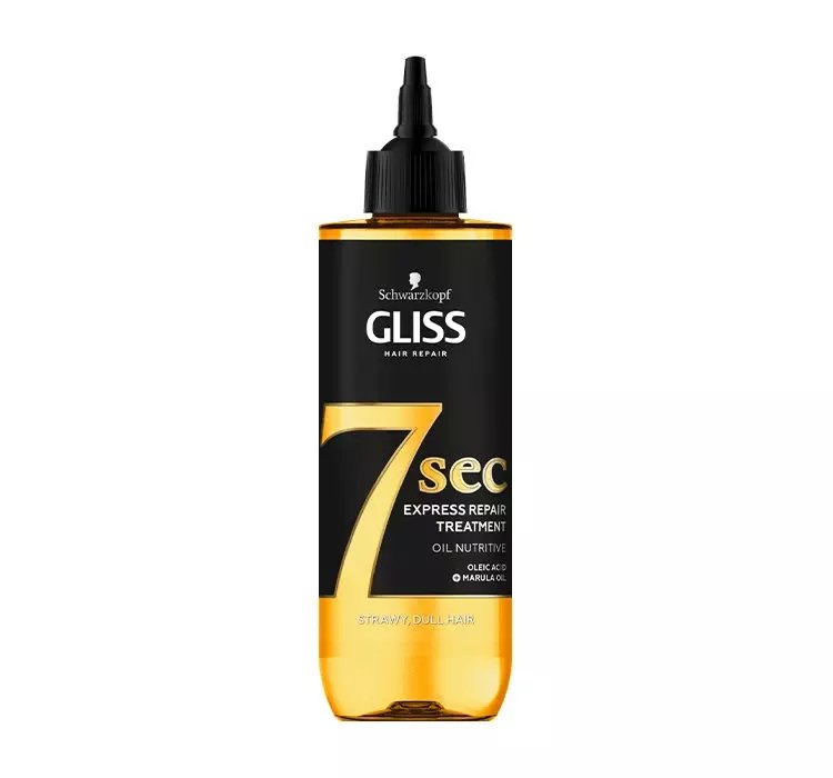 GLISS 7 SEC OIL NUTRITIVE KURACJA DO WŁOSÓW PRZESUSZONYCH I MATOWYCH 200ML