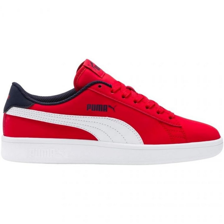 Buty Puma Smash v2 Buck High Risk Jr 365182 07 czerwone