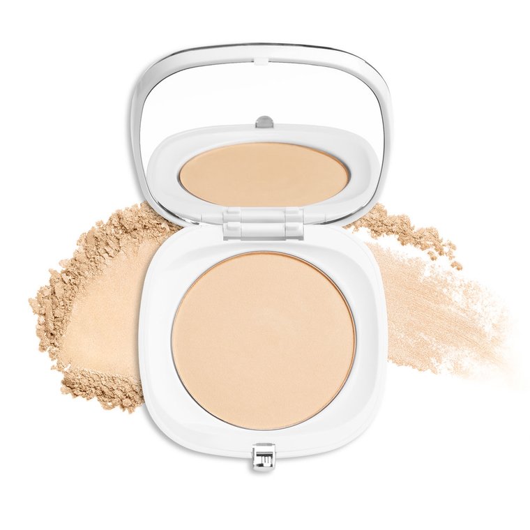 Neo Make Up Intense Serum Satin Pressed Powder Puder prasowany