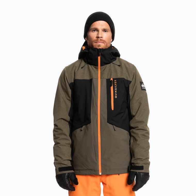 Kurtka snowboardowa męska Quiksilver Dawson grape leaf