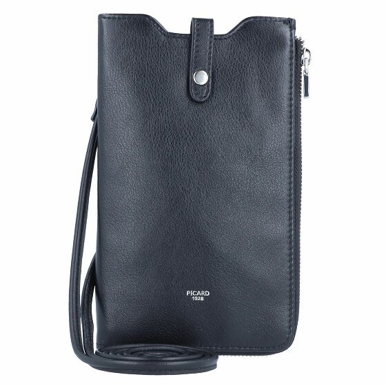 Picard Bingo Mobile Bag Leather 18 cm schwarz