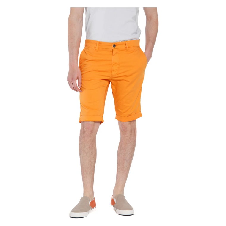 London Stretch Gabardine Chino Bermuda Shorts Mason's