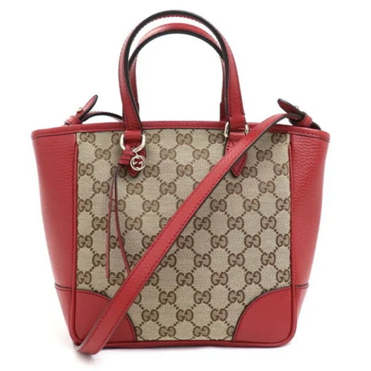 Pre-owned Canvas totes Gucci Vintage