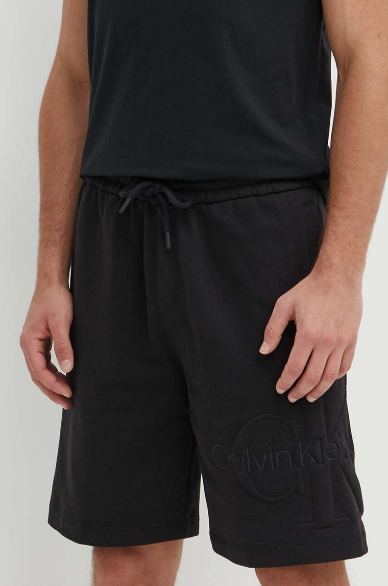 Calvin Klein Jeans szorty męskie kolor czarny J30J325134