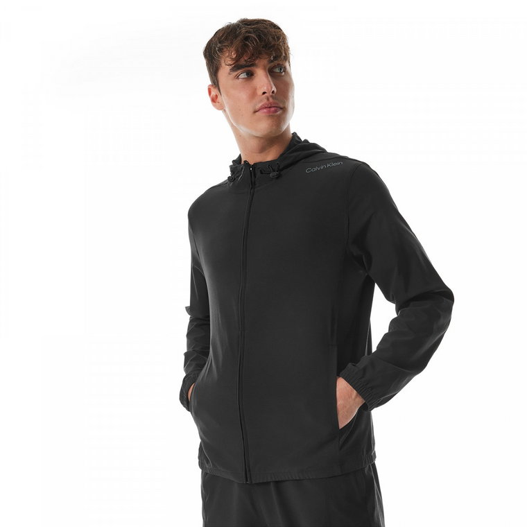 Męska kurtka przejściowa Calvin Klein Wind Jacket 00GMS3O502 - czarna
